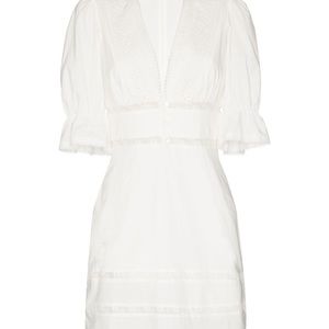Brand New with Tags White Reformation Cassatt Dress Size 4